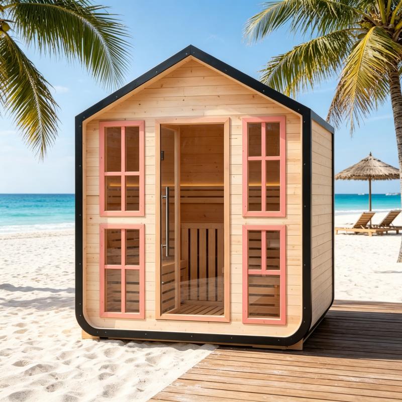 Spa Wellness In - Sauna zewnętrzna na zamówienie, drewniana kabina