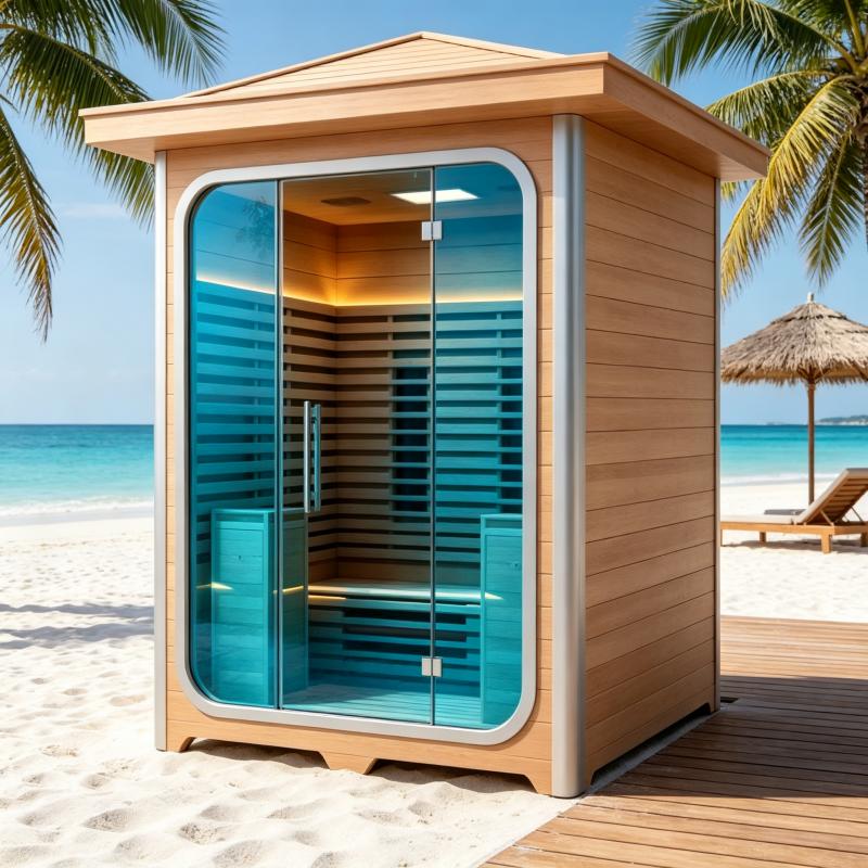 Domowa sauna, luksusowa, drewn – Spa Wellness In recenzja i cena